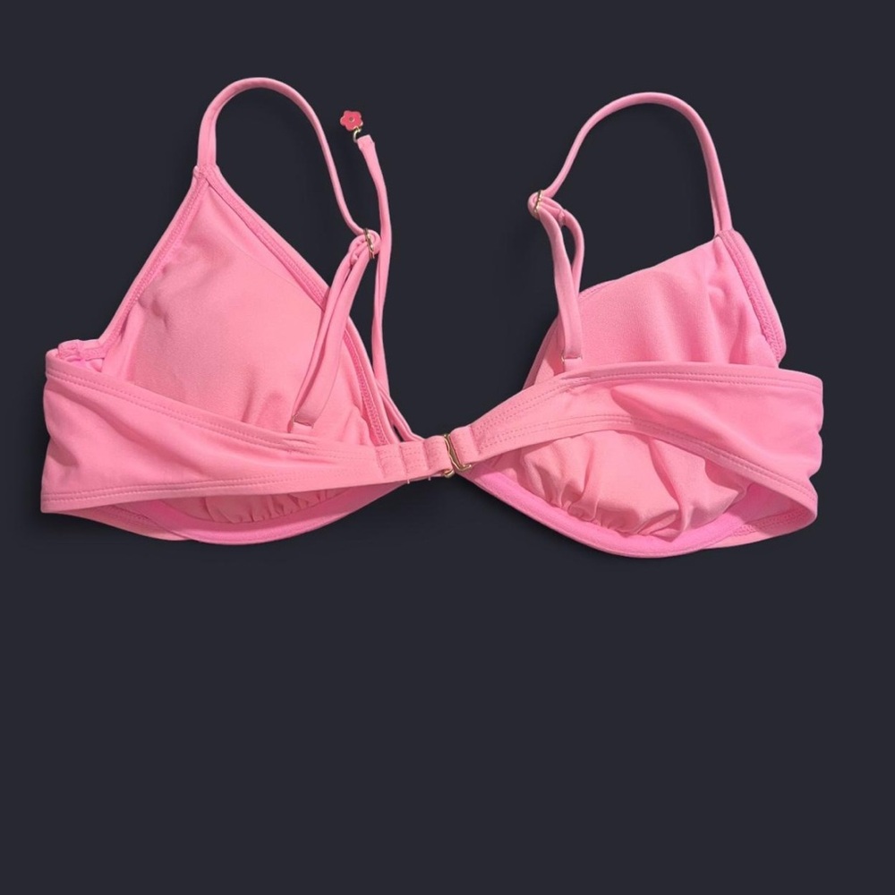 Wild Fable Pink Bikini Top Triangle Design - Picture 2 of 2